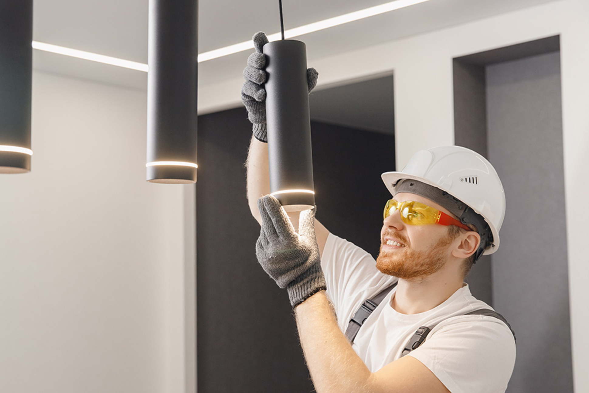 Innen&shy;beleuchtung bei Tommy Krüger Automation in Pößneck